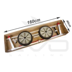 Chariot Mise à L'eau ILCA Et Laser -Bateau Fournitures Boutique chariot mise a l eau ilca et laser 4