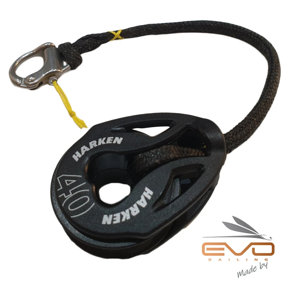 Poulie Pour Palan D'Optimist 3 Brins 2 Poulie Pour Palan D'Optimist 3 Brins – Image 2