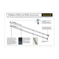 Stick Carbone Laser & ILCA SDM 25mm 5 Stick Carbone Laser & ILCA SDM 25mm -Bateau Fournitures Boutique stick carbone laser ilca sdm 25mm 2